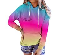 Uwdiohq Hoodie Damen Mit Taschen Kapuzenpullover Schwarz Sweatshirt Bench Sport Pullover Sweatjacke Lila Hoody Kapuze Langarmshirt Kapuzen Khaki Kinder Maedchen 134 140 Teenager Stitch Frauen