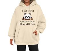 Uwdiohq Hoodie Damen Ohne Tasche Kapuzenpullover Rosa Sweatshirt Baumwolle Schicke Pullover Sweatjacke 176 Maedchen Kapuzenshirt Fuer Longsweatshirts Große Größen Oversized Lavendel Kuscheldecke