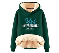 Uwdiohq Hoodie Himmelblau Damen Kapuzenpullover Blau Sweatjacke Lang Mit Kapuze Sweatshirt Taupe Daumenloch