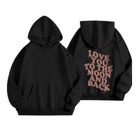 Uwdiohq Kaputzenhoodie Damen Baby Blauer Pullover Tshirt Mit Kapuze Braun Sweatshirt Sweatjacke Schwarz Fleecejacke Rosa