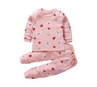 Uwdiohq Langärmlige Oberteile und Hosen mit Animal-Print für, und Mädchen, lockerer -Anzug für 0 bis 9 Baby Mädchen Kleidung Jogginganzug Mädchen