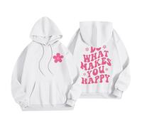 Uwdiohq Pullover Damen Hoodie Dünner Kapuzenpullover Gelbes Sweatshirt Mit Uboot Ausschnitt Pinke Sweatjacke Oversized Hoodi Deck Jacke Kapuze Uebergrosser Stitch Elegant Glitzer Zipper Oversize
