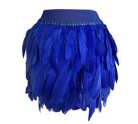 Uwdiohq Women's Masquerade Stage Costume Performance Skirt 80Er Jahre Tutu Rock Für Erwachsene (Blue, Xs) Tüllrock Damen Gelber Minirock Schwarz Tellerrock Rotes Kleid Kinder Weißes Kurzes