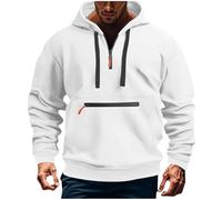 UXSELKCD Herren-Sweatshirt, Kapuzenpullover Damen schwarz, n7 Kapuzenpullover, Baumwolle Pullover Herren, Geschenk Mann, Hoodies, Sport Shirt Herren, Winter Hoodie, roter Pulli, Hoodie