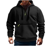 UXSELKCD Hoodie, Fleece Zipper Herren, Herren XXL, Pulli rot Damen, Sweatjacke Hoodie, Geschenke für männer Weihnachten, Men's Jackets, Kapuzenshirt, Motorrad Pullover, warm Sweater