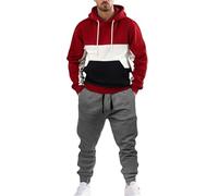 UXSELKCD Hoodie Herren Oversize, Herren Geschenke Weihnachten, männer Geschenke Weihnachten, Men Hoodie Jumper, männer Langarm Pullover, Pullover langärmlig, Turtle Neck Men, Half Zip