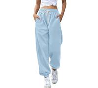 UXSELKCD Jogginghose Damen, eight2nine Damen, Freizeit, Cotton Pants Women, Sweatpants, Relax and go, gymnastikhose, blickdichte Leggings, Sport Kleidung Frauen, Open Leg Jogger, apart