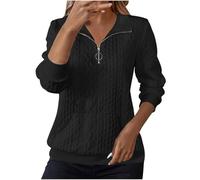 UXSELKCD Sweatshirt für Damen, kurzpullover Damen, trachtenjacken & Strickjacken, Strickjacke Kurzarm, fleecedecke dünn leicht, fledermausärmel Pullover, Womens Sweater, pulloverkleid