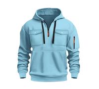 UXSELKCD Zip Hoodie Herren, Hoodie Kapuzenpullover für männer, Zip for Jacket, Pullover & Strickjacken für Herren, dünner Herrenpullover, Men's Sweatshirt Set, Heren Kapuzenpullover