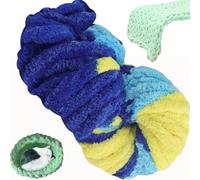 uyeoco Dicke Wolle Garn 250g Sperrige Armstricken oft Arm Knitting XXL Grobstrick Weiches Wollgarn zum Häkeln für Decke Perfekt zum Weben von Haustier Nest Decken(37#,2 roll(500g))