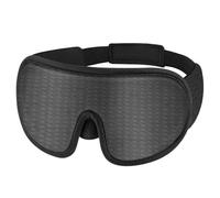 UYFRD 3D-Schlafmaske, blockierend, leicht, Schlafmaske für Augen, weiche Augenmaske für Reisen, Augenschatten, Nacht, atmungsaktive Augenbinde (Typ A, Grau)