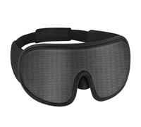 UYFRD 3D-Schlafmaske, blockierend, leicht, Schlafmaske für Augen, weiche Augenmaske für Reisen, Augenschatten, Nacht, atmungsaktive Augenbinde (grau)