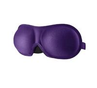 UYFRD 3D-Schlafmaske, natürliche Schlafmaske, Augenmaske, Lidschatten, Augenklappe, für Damen und Herren, weich, tragbar, Augenbinde, Reise-Augenklappe (lila, 1 Stück)