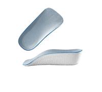 UYFRD Einlegesohlen, 2 Paar, 1,5 / 2,5 / 3,5 cm, Fußgewölbeunterstützung, Höhenerhöhung, leicht, weich, elastisch, Lifting, für Herren und Damen, Schuhpolster (Höhe 3,5 cm)