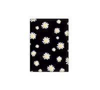 UYFRD Reisepasshülle mit Leopardenmuster, Blumenmuster, PU-Leder, Kreditkartenetui, schwarz, Ticket-Pässe, B, Einheitsgröße