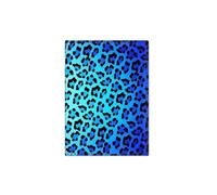 UYFRD Reisepasshülle mit Leopardenmuster, Blumenmuster, PU-Leder, Kreditkartenetui, schwarz, Ticket-Pässe, F, Einheitsgröße