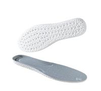 UYFRD Sport-Lauf-Einlegesohle für Schuhe, weiche, stoßdämpfende Fußgewölbeunterstützung, Plantarvorlage, Einlegesohlen für Füße, Schuhsohle (2 Paar, Grau, 39-40)