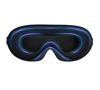 UYFRD Weiche 3D-Augenmaske zum Schlafen, schützt vor Licht, Einschlafhilfe, Augenklappe, atmungsaktiv, Augenmuschel, Augenbinde, Reisen, Entspannung, Slaapmaske, Schwarz