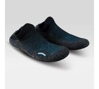 UYN Barfusschuhsocke Shockie Shoes (Schutz, Komfort auf jedem Untergrund) schwarz/türkis, Größe Euro (US) 44