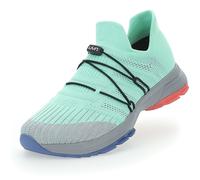 UYN Free Flow Tune XC Sneaker mit grauer Sohle Damen E637 - mint/silver 40