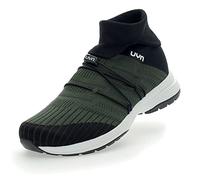 UYN Herren Free Flow Tune HIGH Sneaker, Military/Black, 41 EU