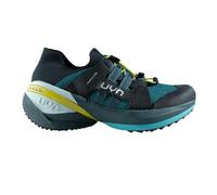 UYN 6Sense Trailrunning-Schuhe mit grüner Sohle Herren H036 - anthracite/deep lake 39