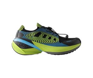 UYN Herren Y100408 Oxford-Schuh, Black Light Green, 39 EU