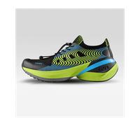 UYN Herren Y100408 Oxford-Schuh, Black Light Green, 47 EU