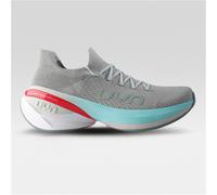 UYN Locky Laufschuhe mit türkiser Sohle Herren S010 - silver 42