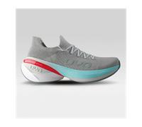 UYN Locky Laufschuhe mit türkiser Sohle Herren S010 - silver 43 für Herren, grau, Größe 46 ½ EU