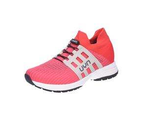 UYN Nature Tune Slip-on Sneaker aus Merinowolle Damen P073 - pink/red 38 für Damen, rot, Größe 36 EU