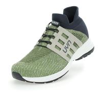 UYN Sneaker-Laufschuhe Nature Tune (Merinowolle, flexibel, nahtlos) grün/anthrazitgrau Herren, Größe Euro (US) 47 (12,5)