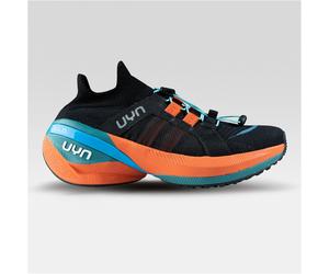 UYN Neuron Trailrunning-Schuhe mit orangefarbener Sohle Herren B000 - black 41