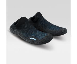 UYN Shockie Shoes Unisex Sockenschuhe, Barfußschuh - Y100333 Black/Turquoise 44
