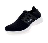 UYN Sneaker-Laufschuhe 3D Ribs Tune (Natex) schwarz/carbongrau Herren, Größe Euro (US) 45 (11)