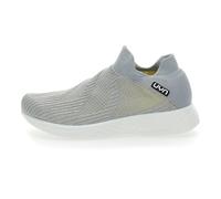 UYN Sneaker-Laufschuhe Free Flow Metal (Natex, ohne Schnürsenkel) silbergrau Herren, Größe Euro (US) 44 (10)