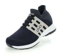 UYN Sneaker-Laufschuhe Nature Tune (Merinowolle, flexibel, nahtlos) dunkelblau/anthrazit Herren, Größe Euro (US) 40 (7)
