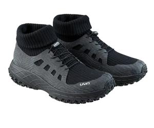 UYN Winter-Laufschuhe Shetland (Trail, sockenartige Konstruktion, wasserdicht) schwarz Herren, Größe Euro (US) 44 (10)