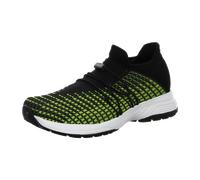UYN Zephyr Slip-on Sneaker aus Natex Herren lime/black 45 für Herren, schwarz, Größe 45 EU