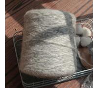UZAMIRLEX Leichtes, hypoallergenes Doppelstrick-Häkelgarn zu 500 g/1 Stück superweiches warmes Häkel-Kaschmir-Mohair-Garn Handstrickwolle Acryl Anti-Pilling-Pullover-Schal-Faden(No.x46)