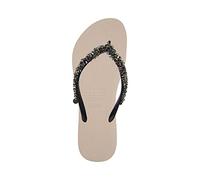 Uzurii, Classic Aby - Zand, Zehentrenner für Damen, Bequeme und elegante handgefertigte Sandalen, Für den Innen- und Außenbereich, Größe 37/38