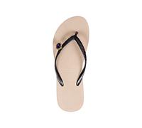 UZURII Slipper & Pantoletten - Zehentrenner Selena Diamond Silver - Gr. 39,5 (EU) - in Creme - für Damen