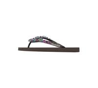 UZURII Slipper & Pantoletten - Zehentrenner Copa Cabana Colorful - Gr. 41,5 (EU) - in Braun - für Damen