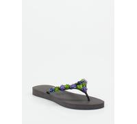 Uzurii Zehentrenner in schwarz in Größe: 41-42 für Damen