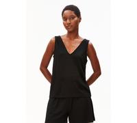 ARMEDANGELS - Women's V-Neck Jersey - Top, Gr. XL, schwarz (Black)