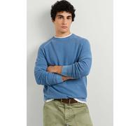 V-Ausschnitt-Pullover PEPE JEANS "jumper DUFF", Herren, Gr. XS, blau (sea blau), 100% Baumwolle, Pullover (73964855-XS) sea blau