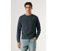 V-Ausschnitt-Pullover PEPE JEANS "jumper FLEET", Herren, Gr. S, dulwich blau, 100% Baumwolle, Pullover (24590812-S) dulwich blau