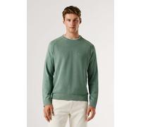 V-Ausschnitt-Pullover PEPE JEANS "jumper FLEET", Herren, Gr. S, woods grün, 100% Baumwolle, Pullover (45626459-S) woods grün