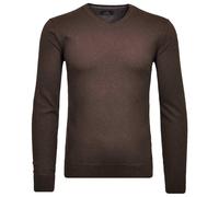 RAGMAN Modern Fit Pullover braun, Einfarbig