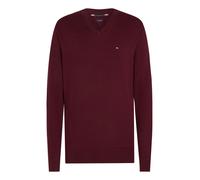 Tommy Hilfiger - Pullover aus Baumwoll-Kaschmirmix rot - Gr. - M